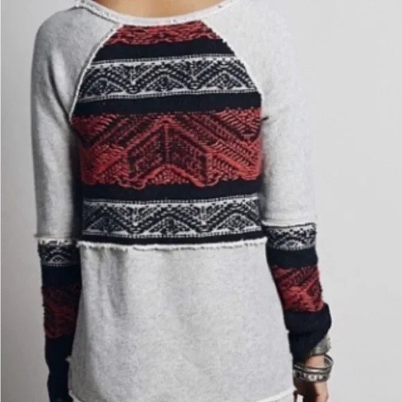 FREE PEOPLE 💯 % cotton sweater Women's S - Picture 4 of 9